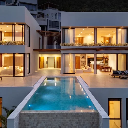 Luxury 5BR Villa with Private pools and sea views